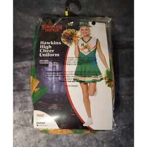 Stranger Things NETFLIX 80s Cheerleader Halloween Costume Adult M **READ**